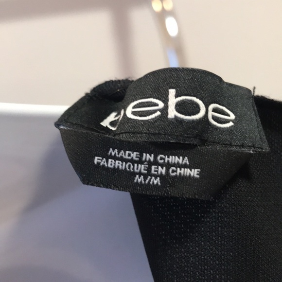 Bebe sequin dress. Low front plunge with a mesh back. - Picture 8 of 10